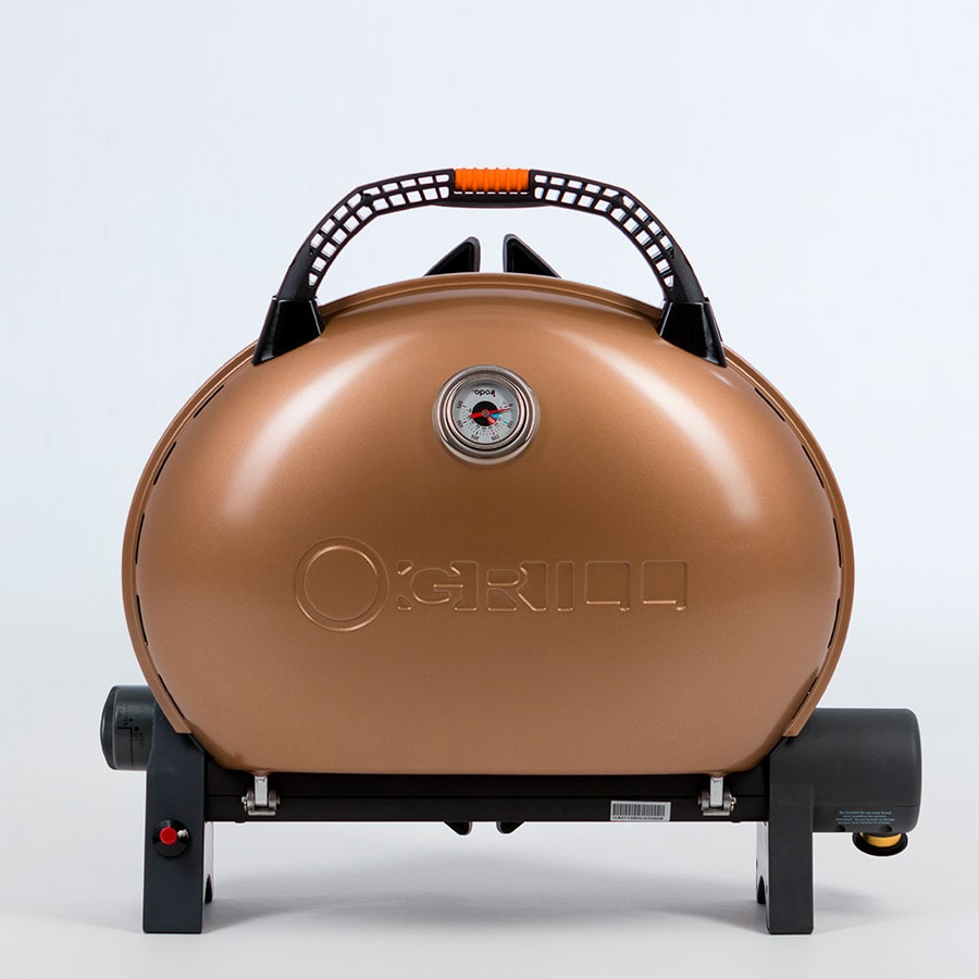 Газовый гриль O-GRILL 500MТ bicolor black-gold + адаптер А