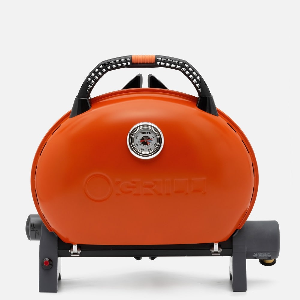  Газовый гриль O-GRILL 500MT bicolor black-orange + адаптер А