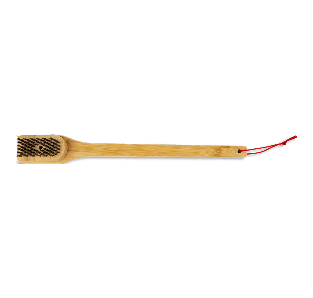 Щетка для гриля с бамбуковой ручкой 2021, 46 см.