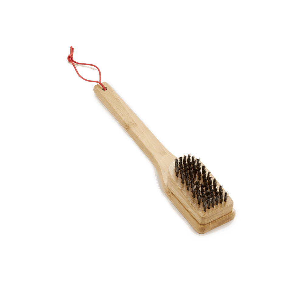Щетка для гриля с бамбуковой ручкой , 30 см.