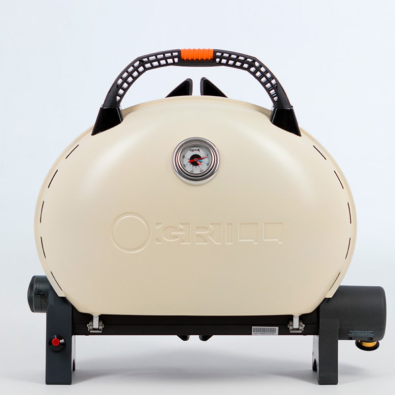 Газовый гриль O-GRILL 500MТ bicolor black-cream + адаптер А